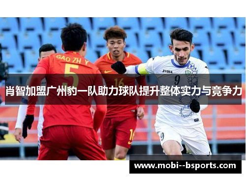 肖智加盟广州豹一队助力球队提升整体实力与竞争力