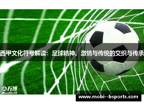 西甲文化符号解读：足球精神、激情与传统的交织与传承